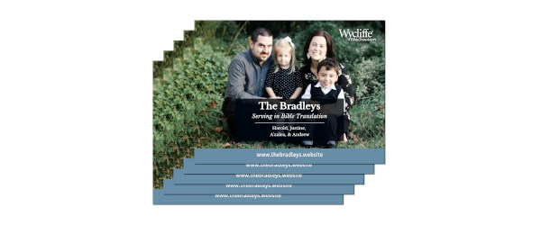 The Bradley's prayer magnet.