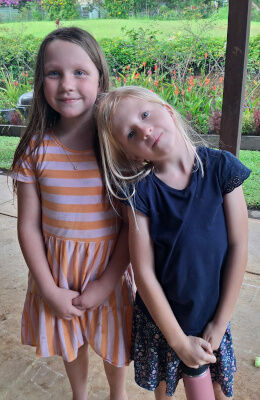 A’zalea with an MK friend