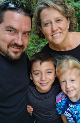 A picture of the Bradley family