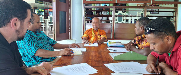 Harold meeting with church leaders
